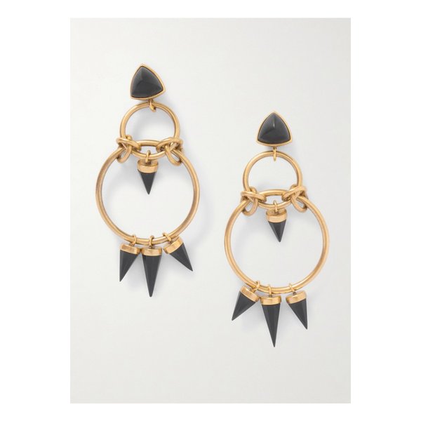 비 위드 유 골드톤 레진 이어링 브라스 46376663162889720