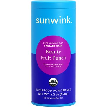  Sunwink5개X  선윙크  슈퍼푸드  파우더  믹스  뷰티  과일  펀치  120g