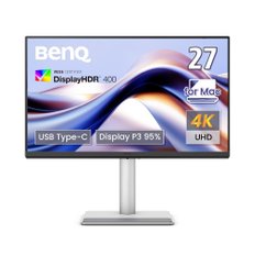 BenQ IPS P3 95%sRGB 99%VESA DisplayHDR 400USB 벤큐 재팬 Mac용 모니터 MA270U(27인치4K