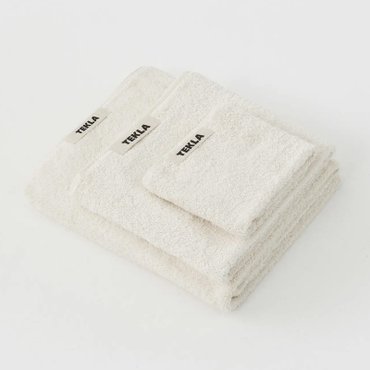 테클라 Bath Sheet Ivory 100X150