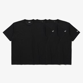 [스타필드 하남] 에센셜 3팩 티셔츠 블랙 / 15383938