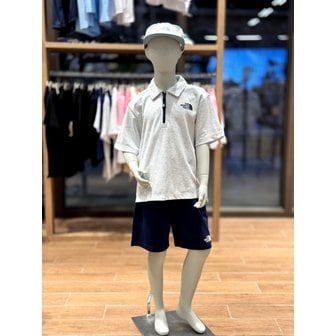 노스페이스 [부산점] 키즈 매리온 크루 세트 NT7UQ12S