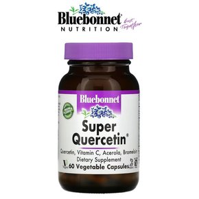 블루보넷 슈퍼 퀘르세틴 60베지캡슐 Quercetin 케르세틴 ascorbic acid