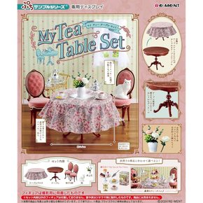 리멘트 쁘띠샘플 시리즈 My Tea Table Set 약 H185 × W140 D95mm PVC제