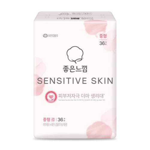 [쓱7클럽]좋은느낌 센서티브스킨 중형 36P