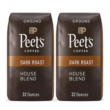  피츠커피 하우스 블렌드 그라운드 커피 Peets House Blend Ground 32oz 2개