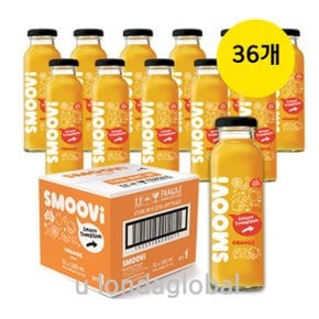 스무비 오렌지 수입 과일 주스 음료 250ml 36개