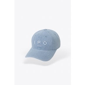 [여주점] [이로] 여성 TROYES IRO LOGO 자수 데님 볼캡 IXRAS25701BUL