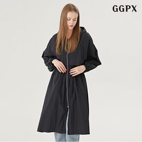 정상가:119,000원  데일리 후드 집업 스트링 여성 롱 자켓 (GOAJK008D)