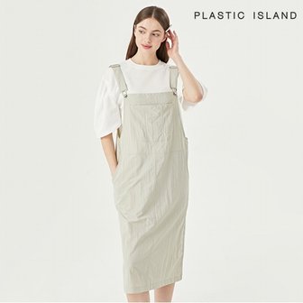 플라스틱아일랜드 정상가:119,000원  데일리 빅 포켓 심플 오버롤 원피스 (PQTWO062)