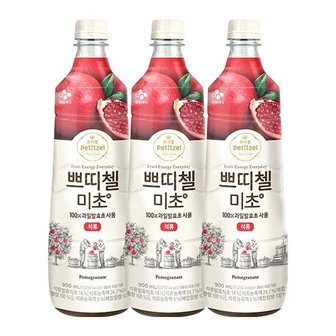  [g]쁘띠첼 미초 석류 900ml 3개