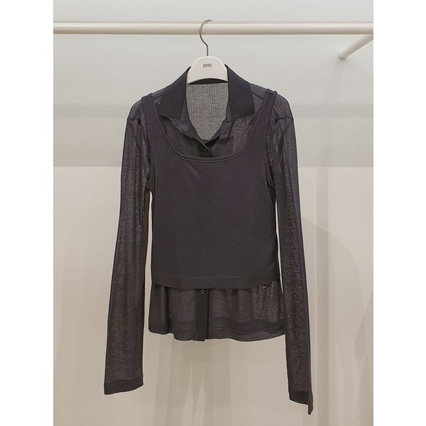 [파주점] 쥬크 주크 뷔스티에 셋업 슬림 티셔츠 V261PSM901