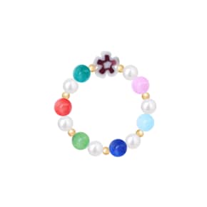 [핸드메이드 선물포장/비즈반지/진주반지] De aeseohsta Amiable Beads Ring