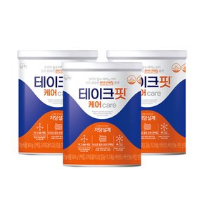 테이크핏 케어 당제로 프로틴 발효유청단백질 304g 3개