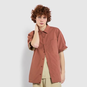 JAJU 25 S/S  남 사각사각 루즈핏 반팔 셔츠  J115203117