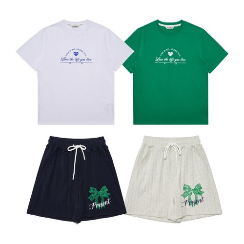 메타퍼 / MET love present summer shorts set