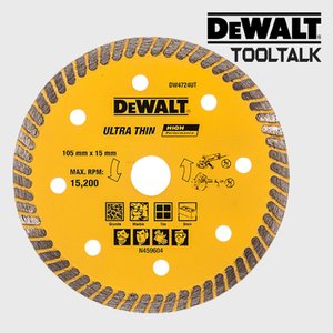 디월트 다이아몬드 날 105 x 15mm 터보날 DW4724UT