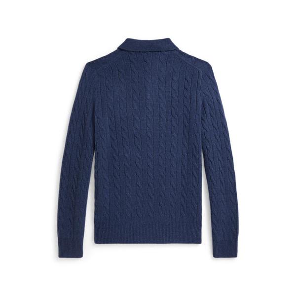 남성 케이블 니트 울 캐시미어 스웨터(MNPOSWE16822400410)