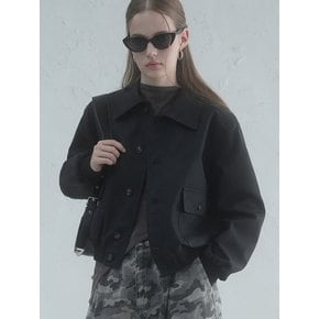 Bart Art Suede Western Jacket  BLACK