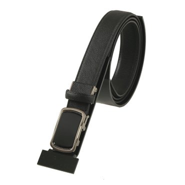 카운테스마라 고급스러운 메탈  정장 캐주얼겸용 블랙 자동벨트 CBEX1A5108K0