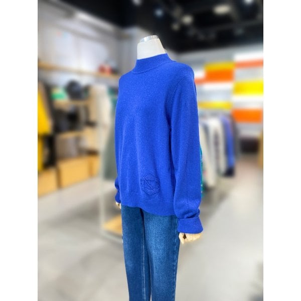 [여주점] 컬러 반넥 니트 (BAKP57461)