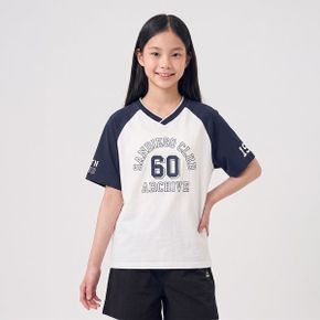 행텐틴즈 여아 래글런 블록코어 반팔 티셔츠 001 14580 131 611 31 _P431696317