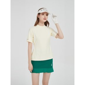 Lemon Orchard Slim Waist Short Sleeve Top