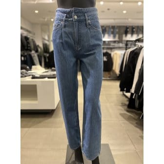 Calvin Klein Jeans [부산점] [CK진] 여성 하이라이즈 라이트블루  텐셀 데님 (J221038-1AA)