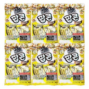 스낵 간식 전자레인지용 팝콘 버터맛 70g x 6개