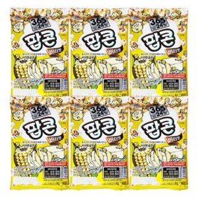 스낵 간식 전자레인지용 팝콘 버터맛 70g x 6개