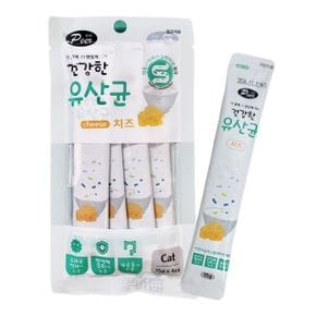 애완마트 건강한 Cat 유산균 치즈 15g 4개입 X ( 3세트 )