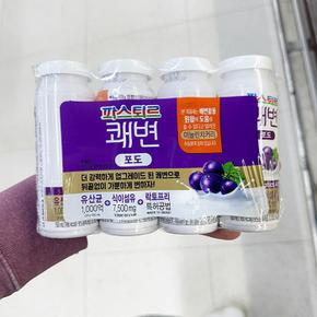 쾌변 요구르트 포도 150ml x 4개 코스트코