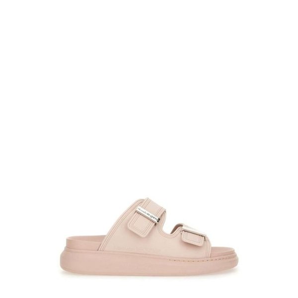 26SS 알렉산더 맥퀸 하이브리드 슬라이드 658063 W4Z51 6833 TEA ROSE SILVER DOM