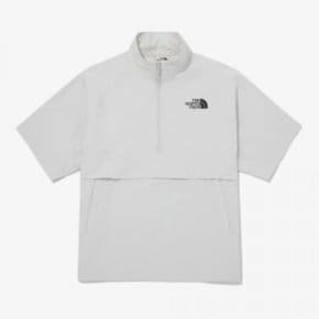 [국내정식매장] 노스페이스 티셔츠 The North Face ICE RUN HALF ZIP S/S TEE - ICE_GRAY 집티