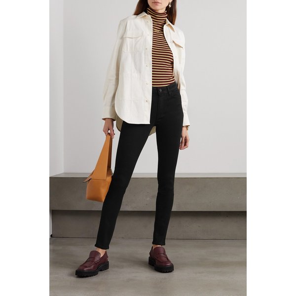 혹스톤 하이 라이즈 스키니 진 블랙 1647597291502704