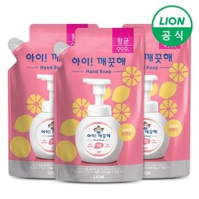 아이깨끗해 핸드워시 200ml 리필 x 3개
