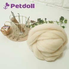 프리미엄 양모펠트 울 50g No602 크림색(크림) 66수 니들펠트재료