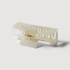 패턴 사각 헤어집게 대, 아이보리 J83N902035800