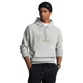 5175149 Ralph Lauren Logo Double-Knit Mesh-Face Hoodie