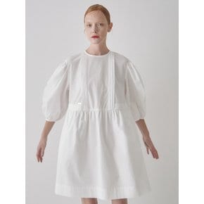 Organic Cotton Dress - White