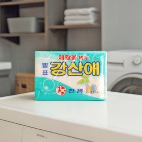 천광 말표 강산애 재활용 세탁비누 250g x 4개
