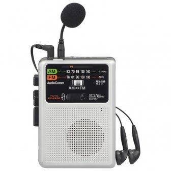  AudioComm AMFM CAS-730Z 03-1044 OHM 오옴 전기 라디오 카세트 라디오 카세트 테이프 재생