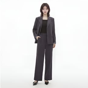 사이드 배색 원턱 팬츠 (PS3WP881)