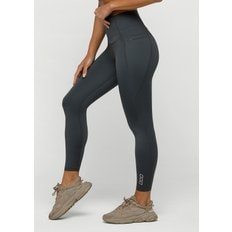 Stomach Support Zip Phone Pocket Ankle Biter Leggings [122143]