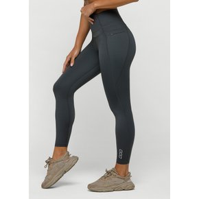 Stomach Support Zip Phone Pocket Ankle Biter Leggings [122143]