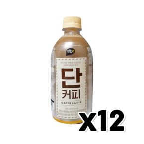 아임이 단커피 카페라떼 커피페트음료 500ml x 12개