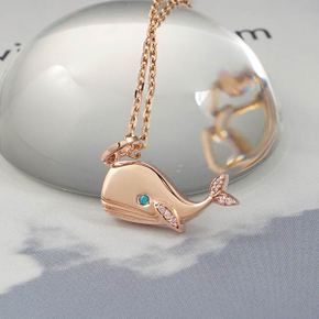 [rorojewelry]블루 웨일 / 14k 목걸이