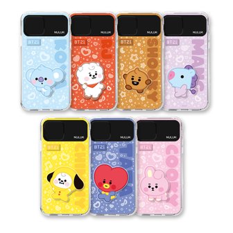 BT21 라인프렌즈 굿즈 캐릭터 NEW BABY 애플 아이폰 삼성 갤럭시 핸드폰 라이팅 케이스