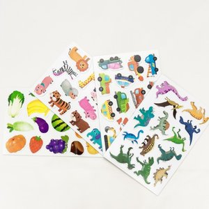 노리터보드 자석 퍼즐 4종 (동물+과일+탈것+공룡)