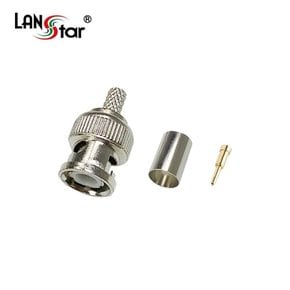 LANSTAR LS-CON-RG6-5C2C BNC콘넥터[20033]